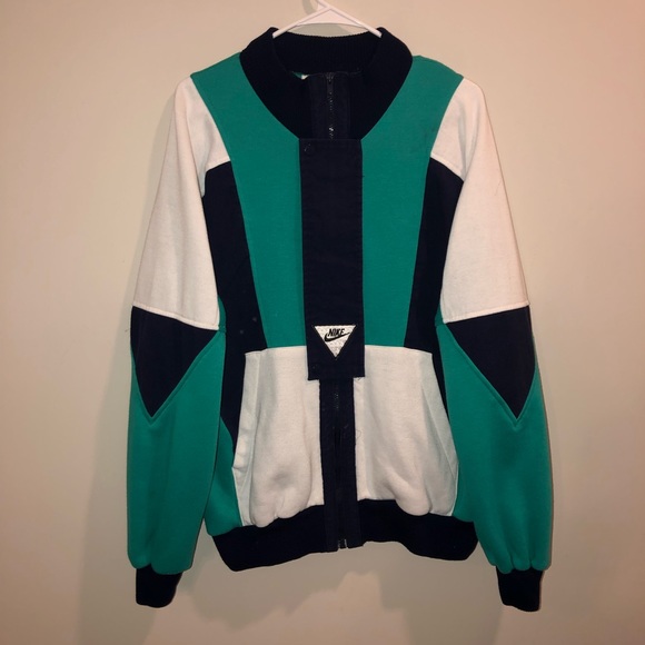 Nike Other - Nike Multicolored Blue Teal Vintage 90’s Jacket